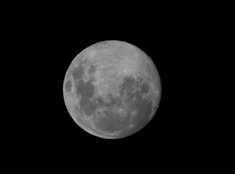 A high quality picture of the moon taken my Philip J. Newman